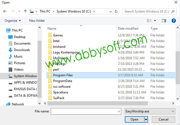 windows 10 patch for easyworship 2009 build 1.9
